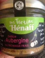 Mängden socker i Delice d'aubergine au fromage frais