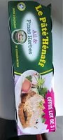 Mängden socker i Paté Ail et fines herbes