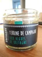 Mängden socker i Terrine de campagne aux algues de bretagne