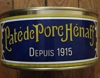 Mängden socker i Pâté de porc