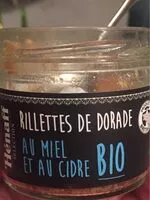 Mängden socker i Rillette de dorade au miel et au cidre Bio