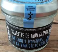 Mängden socker i Rillettes de Thon Germon au Confit d'oignons et au vinaigre de cidre Bio