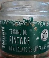 Mängden socker i Terrine de pintade aux éclats de chataignes