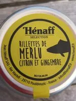 Mängden socker i Rillettes de merlu citron gigembre