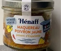 Mängden socker i Maquereau poivron jaune piment d’Espelette