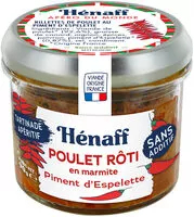 Mängden socker i Poulet rôti en marmite, piment d’espelette