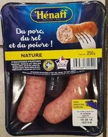 Mängden socker i La Saucisse Nature