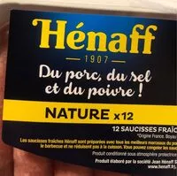 Mängden socker i La saucisse Hénaff