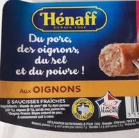 Mängden socker i Saucisses aux oignons