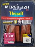 Mängden socker i La Mergueizh pur porc
