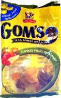 Mängden socker i Gom's Saveurs Fruits du Verger