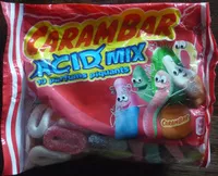Mängden socker i Carambar Acid Mix