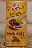 Mängden socker i Pralinoise 55%