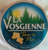 Mängden socker i Sève de pin - Bonbons aux arômes naturels