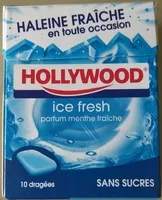Mängden socker i Hollywood Ice Fresh