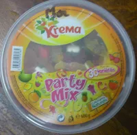 Mängden socker i Party Mix