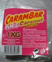 Mängden socker i 1KG Carambar Caramel Minis