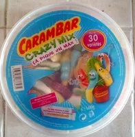 Mängden socker i Crazy mix