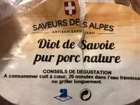 Mängden socker i Diot de Savoie