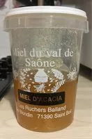 Mängden socker i Miel d'acacia