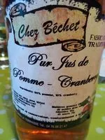 Mängden socker i Jus de pomme - cranberry