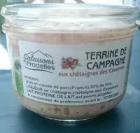 Mängden socker i Terrine de campagne aux châtaignes des Cevennes