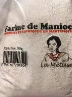 Mängden socker i Farine de manioc