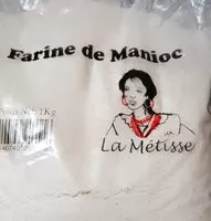 Mängden socker i farine de  manioc