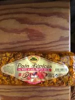 Mängden socker i Pain d’epices au miel et fruits sec