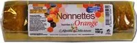 Mängden socker i Nonnettes Au Miel Et à L'orange x 6