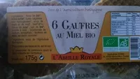 Mängden socker i 6 Gaufres au Miel Bio