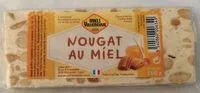 Mängden socker i Nougat au miel