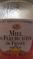 Mängden socker i Miel de fleurs d' été de France