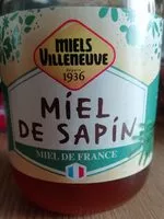 Mängden socker i Miel de sapin de France