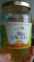 Mängden socker i Miel d'Acacia