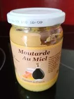 Mängden socker i Moutarde au miel