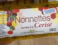 Mängden socker i Nonnettes au miel fourrées à la cerise