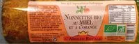 Mängden socker i Nonnettes Bio au Miel et à l'orange