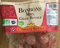 Mängden socker i Bonbons miel gelée royale