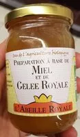 Mängden socker i Miel et gelée royale