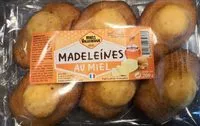 Mängden socker i Madeleines au miel