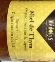 Mängden socker i Miel de thym