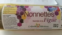 Mängden socker i Nonnettes fourrées à la Figue