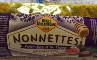 Mängden socker i Nonnettes fourrées à la figue