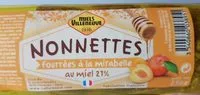 Mängden socker i Nonnettes fourrées à la mirabelle