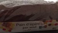 Mängden socker i Pain d'epices pur miel