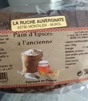 Mängden socker i Pain d'epices a l'anciene