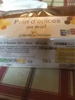 Mängden socker i Paind’epice au miel