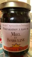 Mängden socker i Miel et Spiruline