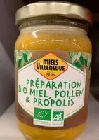 Mängden socker i Préparation Bio miel, pollen & propolis